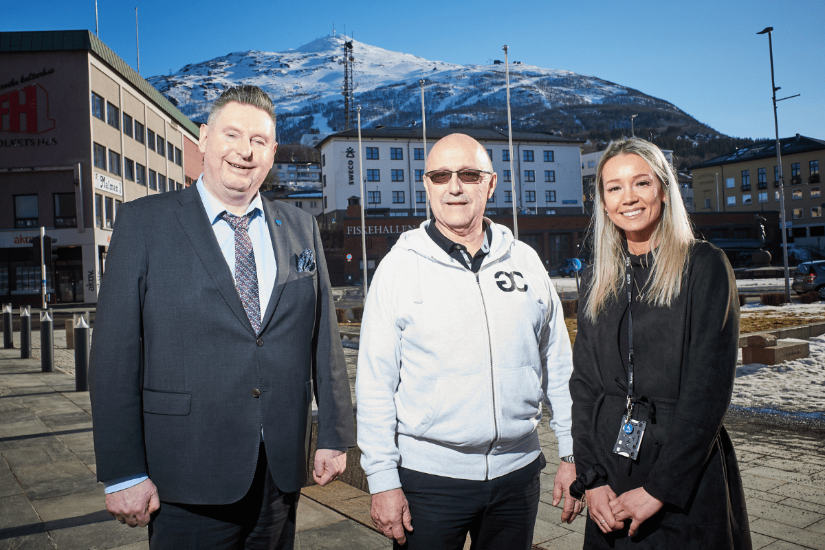 Rune Edvardsen, Omar Mekki og Tina Føre Frantzen