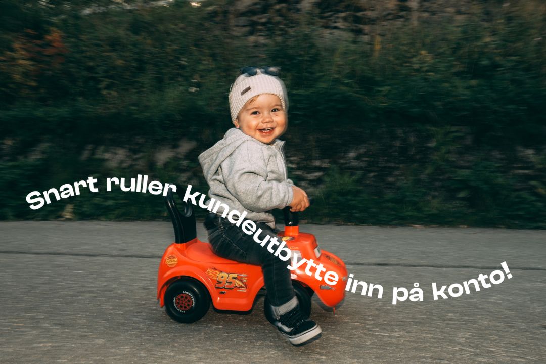 Kundeutbytte med tekst - bil