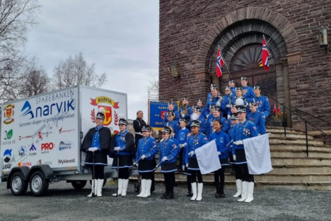 Korpshenger til Narvik Skolekorps