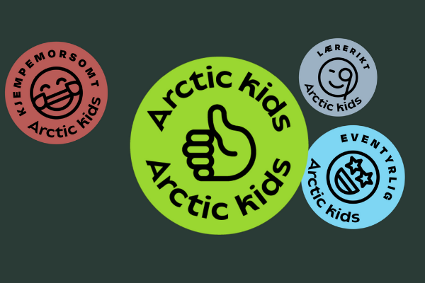 Logo og emojis arctic kids