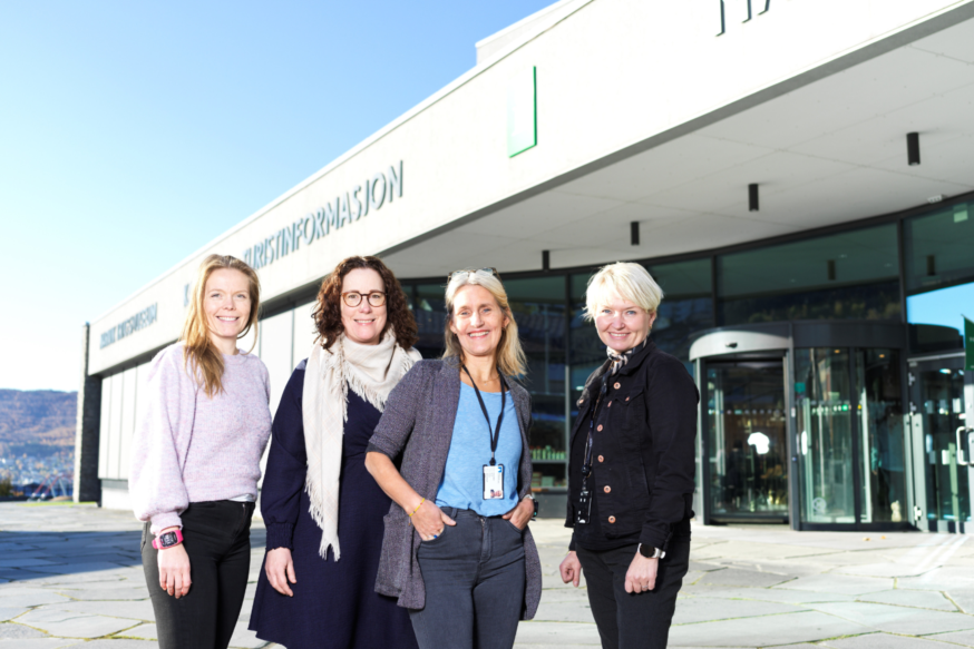 Tone Viklem Olsen, Lina Therese Remlo, Marit Edvardsen og Tonje Sollie
