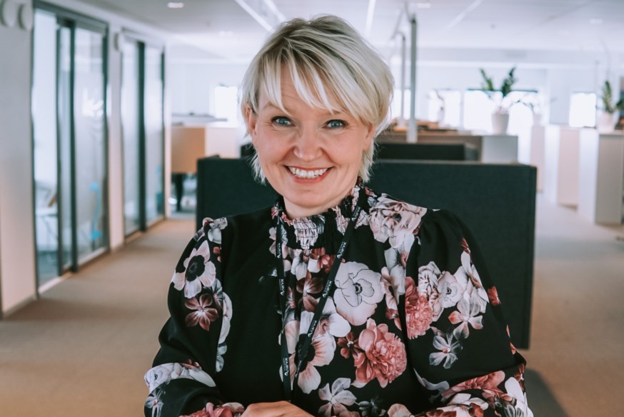 Tonje Sollie i Sparebanken Narvik